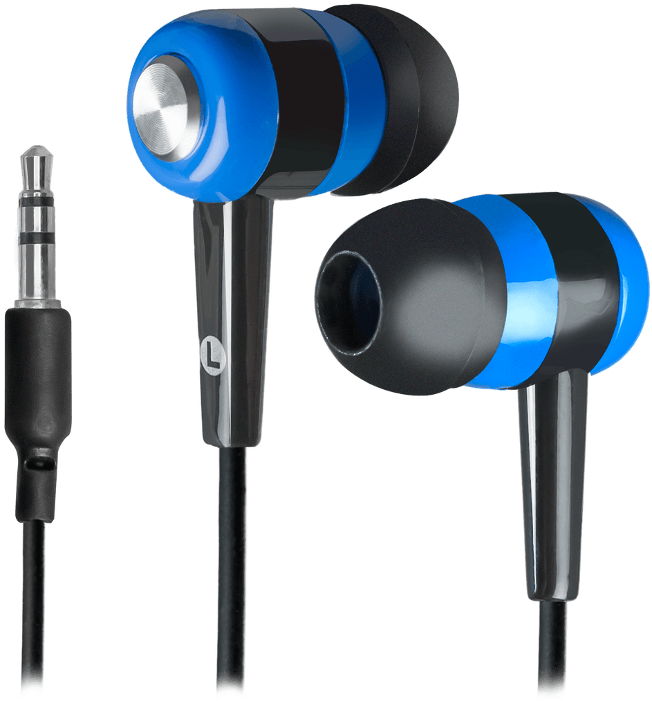 Провідні навушники Defender Basic 616 jack 3,5 Black-Blue