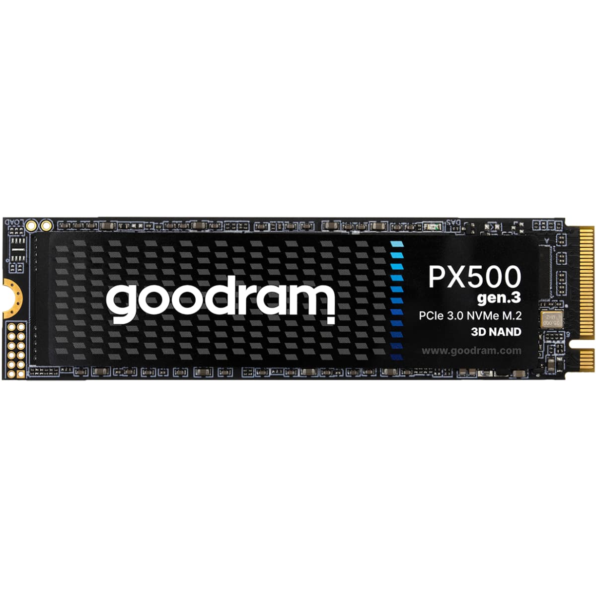 Твердотільний накопичувач SSD GoodRAM PX500 512Gb M.2 2280 PCIe 3x4 NVMe 1.4 3D NAND Retail (SSDPR-PX500-512-80-G3)