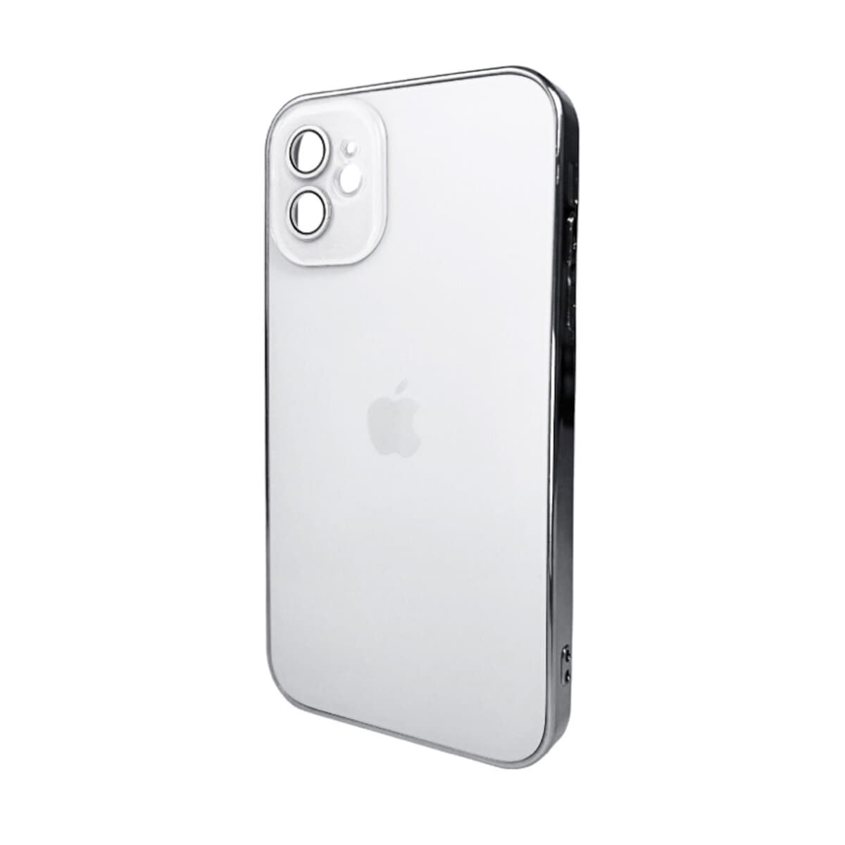 Защитный чехол-накладка AG Glass Sapphire Frame MagSafe Logo для Apple iPhone 12 White (AGSappiFRP12White)