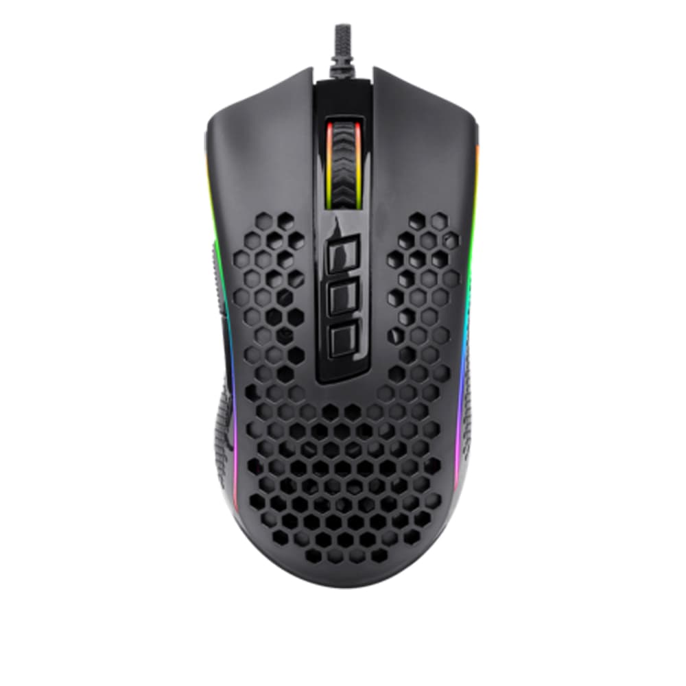 Дротова ігрова мишка Redragon Storm Elite RGB 16000dpi 10кн Black (77853)