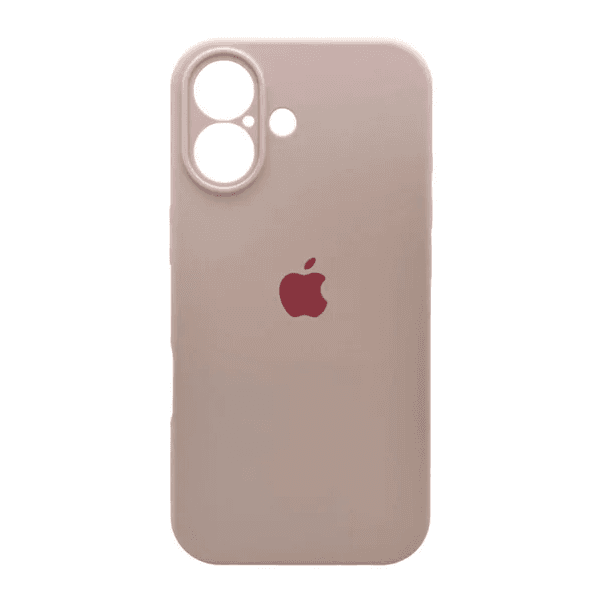 Защитный чехол-накладка Silicone Full Case AA Camera Protect для Apple iPhone 17 Dusty Pink (FullAAi17-57)