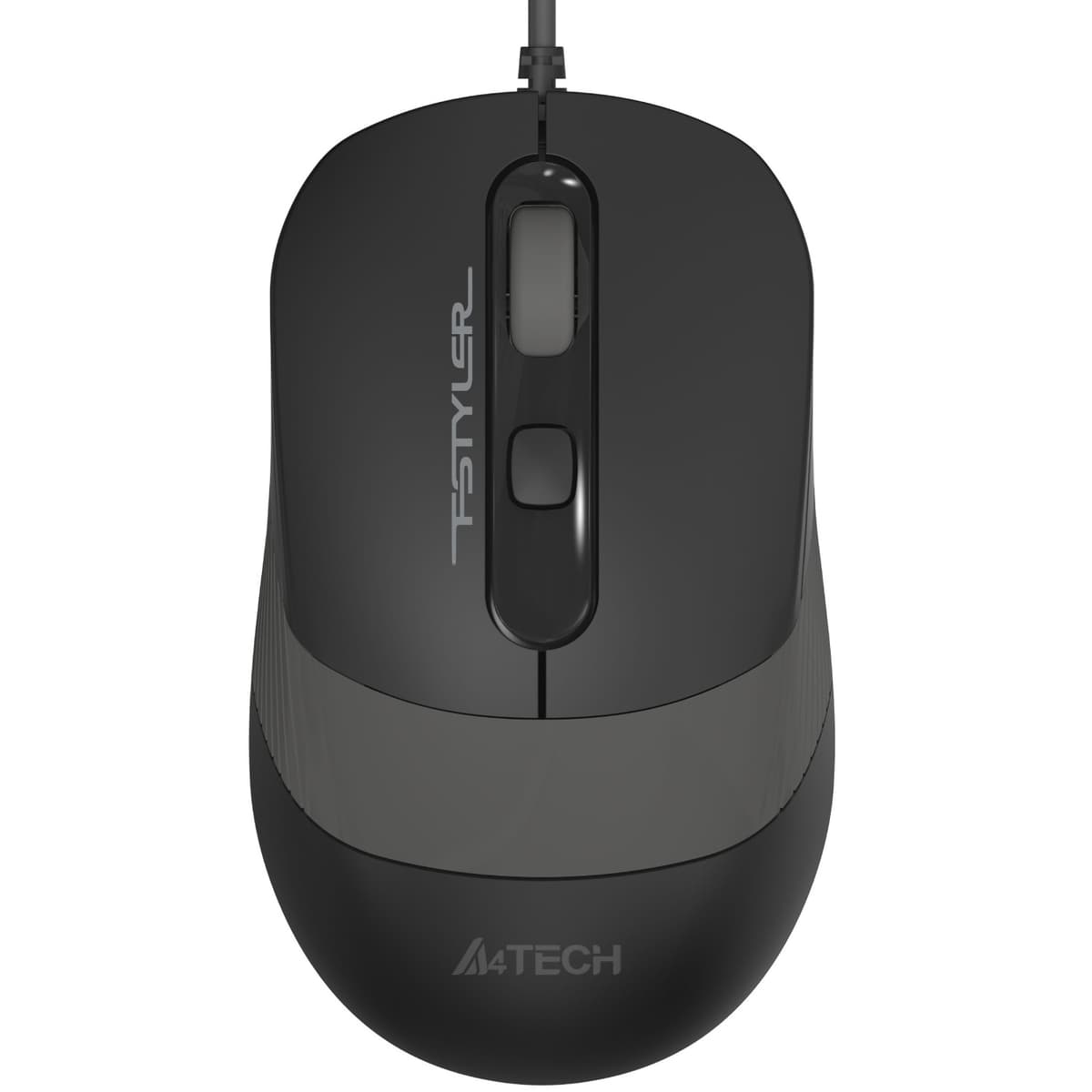 Провідна мишка A4Tech USB 1600 dpi Black-Grey (FM10ST)
