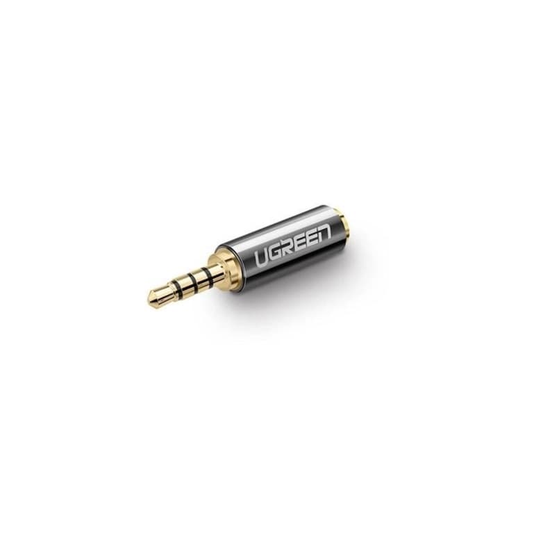 Переходник UGREEN 2.5mm Male to 3.5mm Female Adapter Black (UGR-20501)