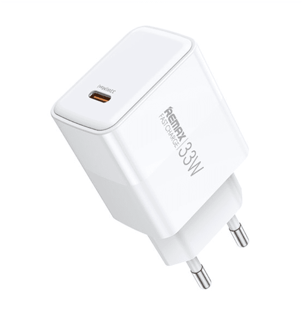 Зарядний пристрій REMAX Kiddy Series RP-U121 33W 1xType-C Fast Charger EU White