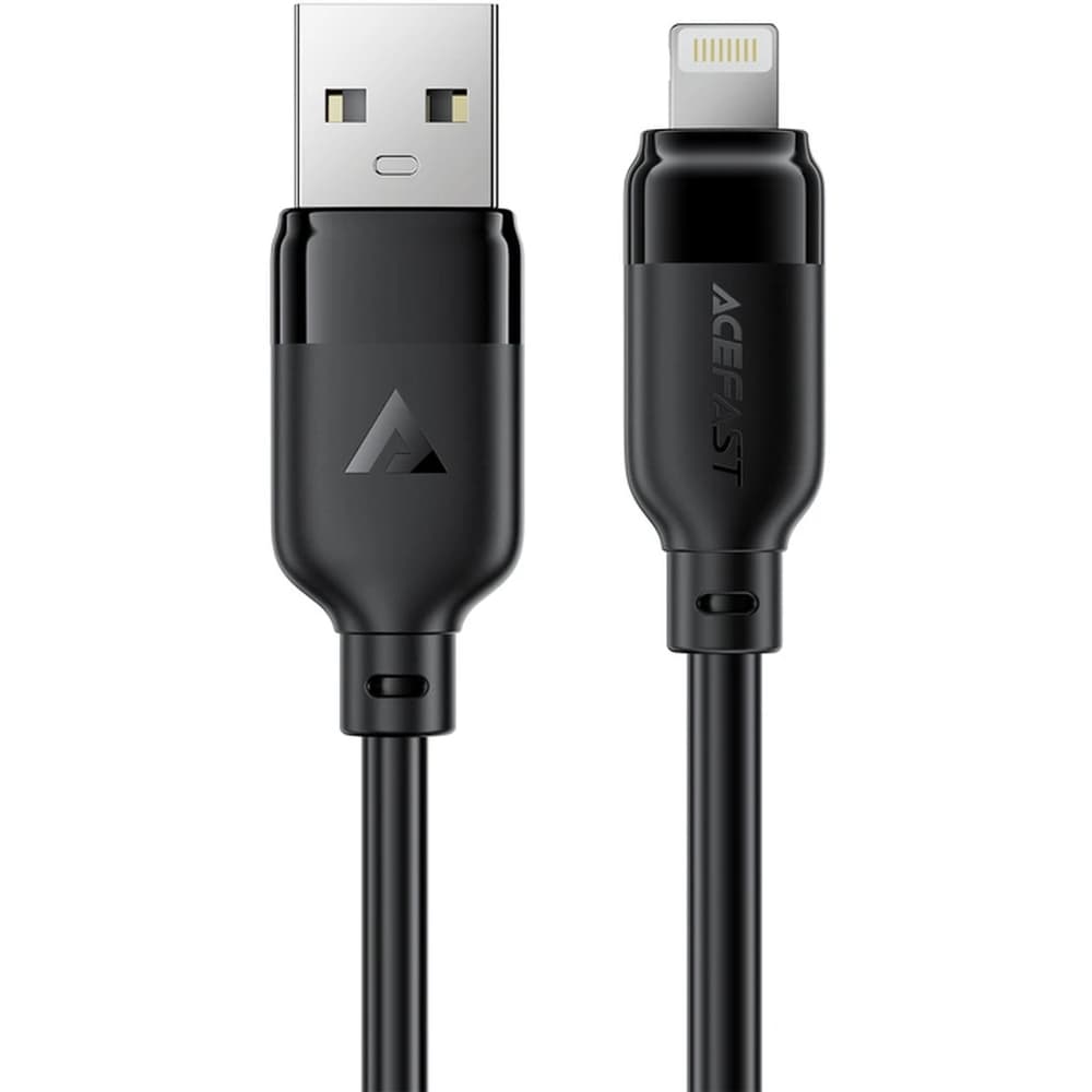 Кабель Acefast C16-06 USB 2.0 AM to Lightning M 2м TPU Black