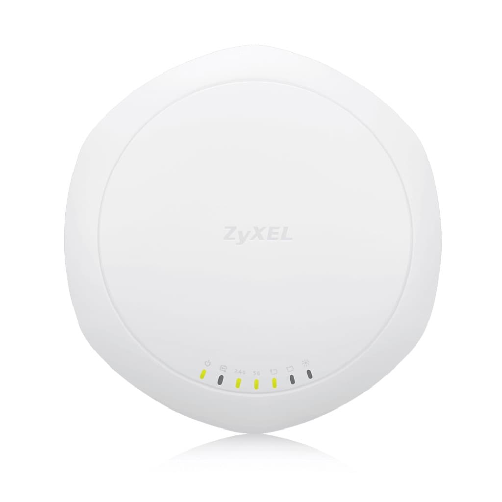 Точка доступу WiFi ZyXEL NWA1123AC PRO AC1750 2xGE NebulaFlex PoE only + інжектор White