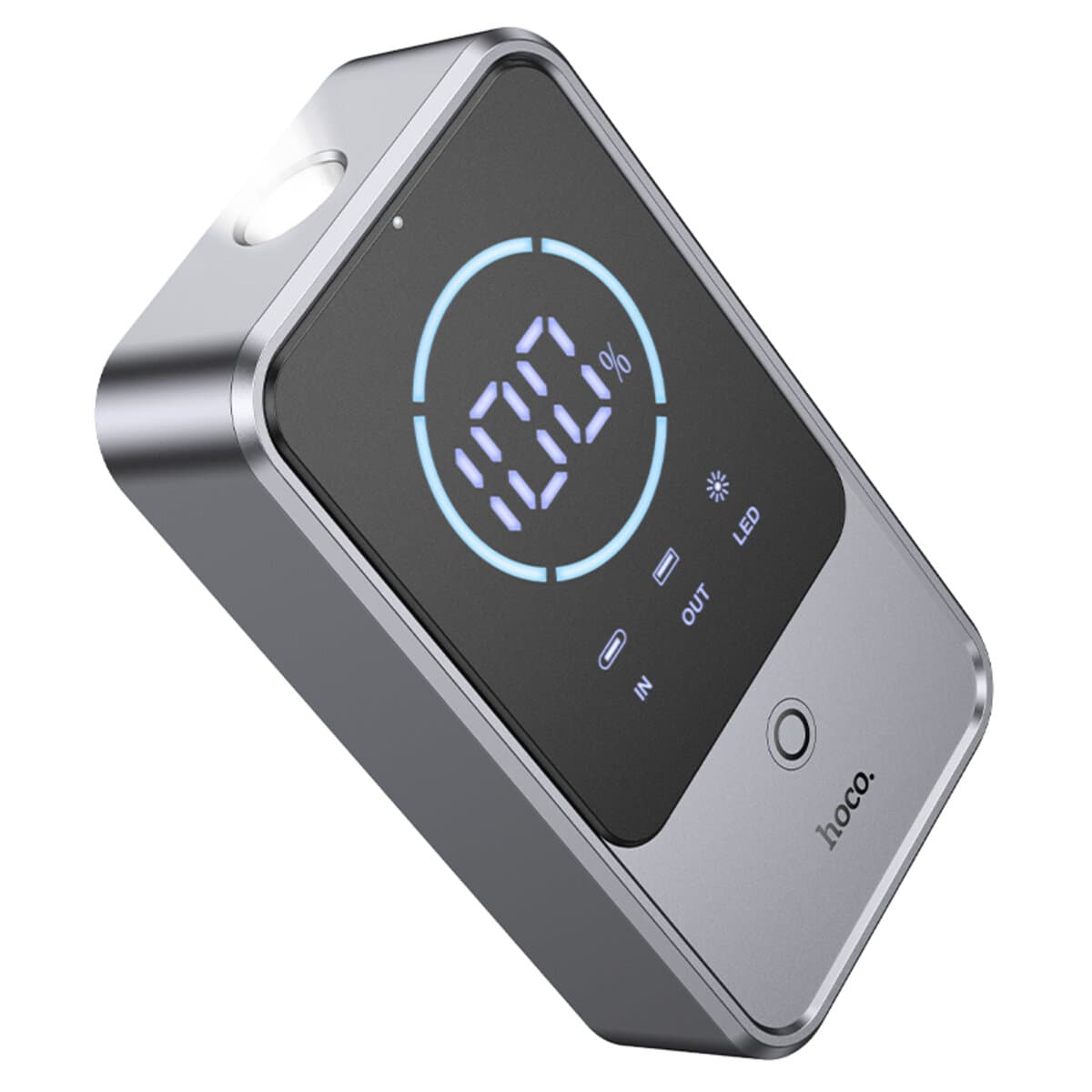 Автомобільний пуско-зарядний пристрій HOCO QS7 Source smart emergency start-up power bank 10000mAh Grey