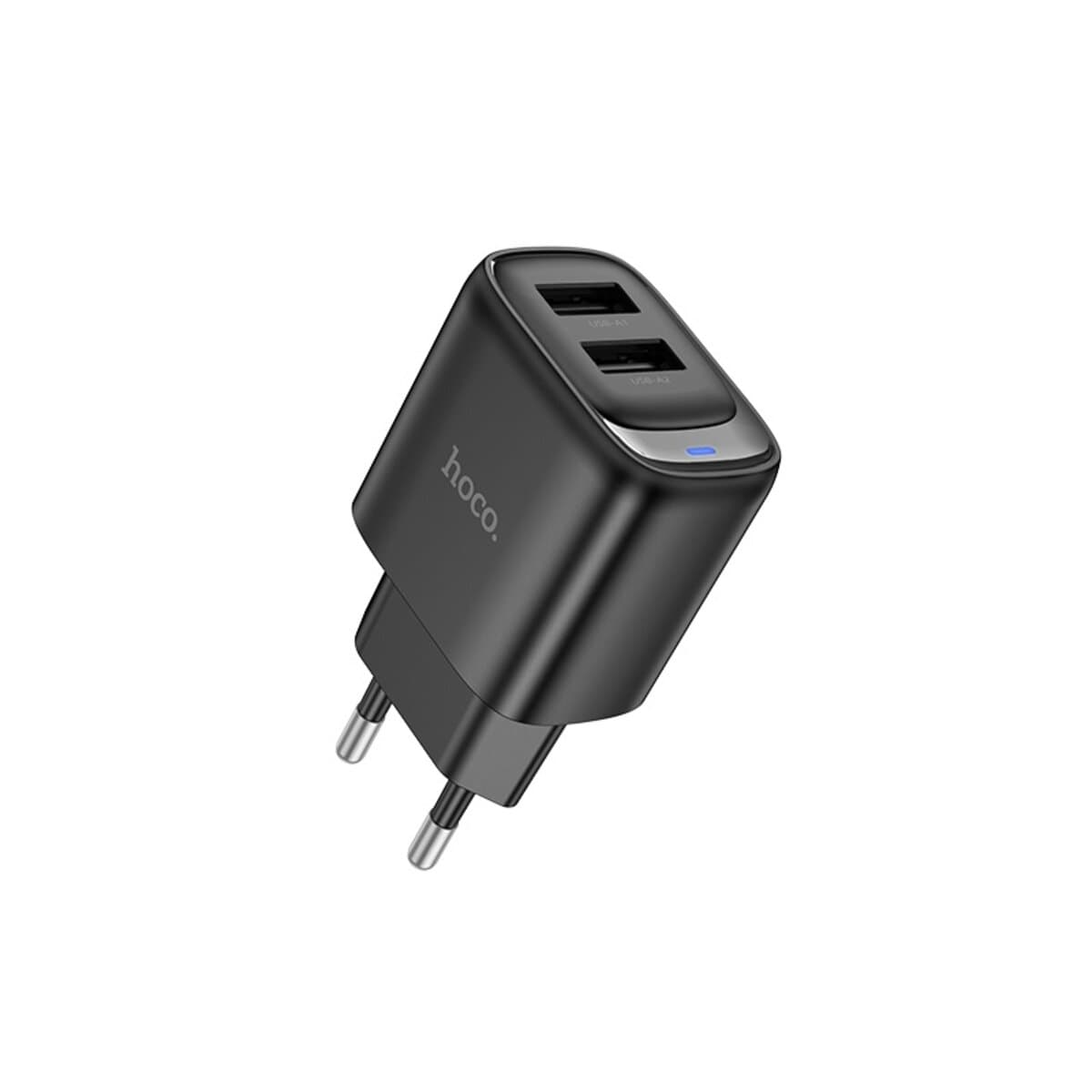 Зарядний пристрій HOCO C141A Smart dual-port charger 2xUSB 2.1A Black