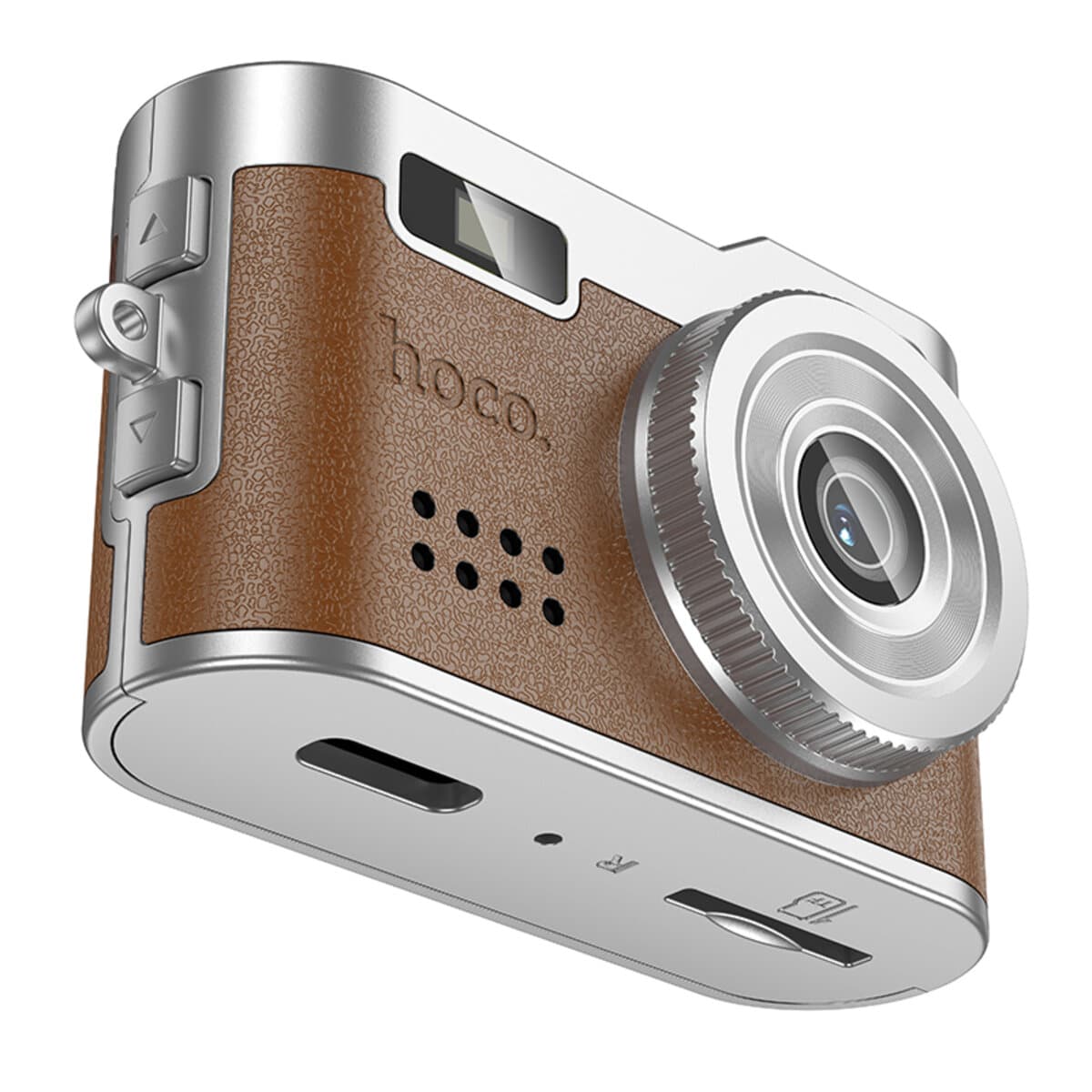 Фотоапарат кишеньковий HOCO DV210 Mini digital camera 0.96'' Full HD 1920x1080 200mAh Brown
