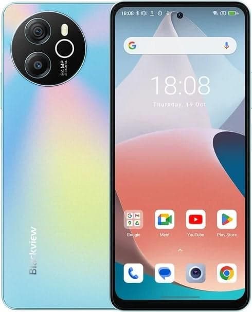 Смартфон Blackview SHARK 8 6.78" FHD+ 8GB 256GB G99 5000mAh 64+13Мп Light-Blue