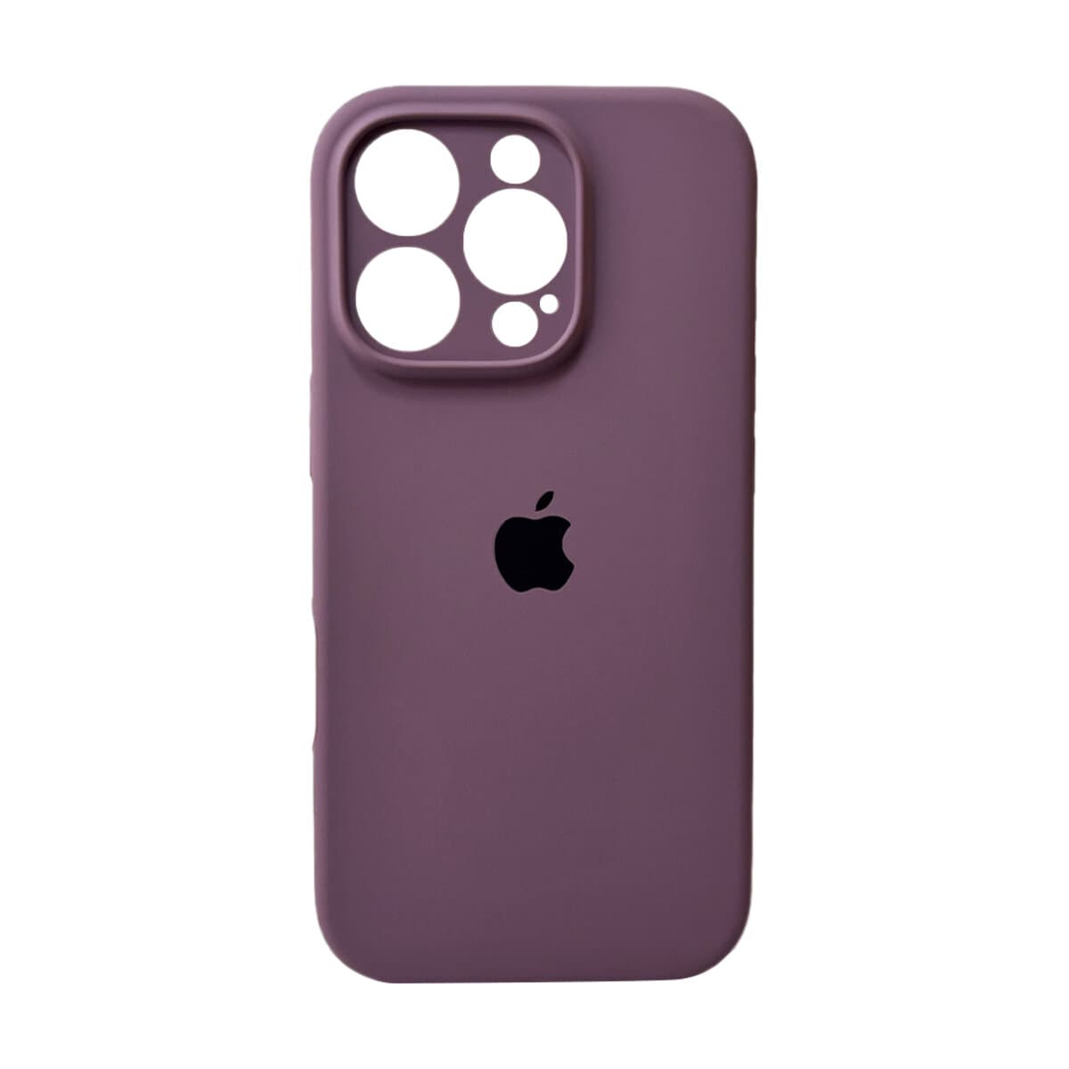 Захисний чохол-накладка Silicone Full Case AA Camera Protect для Apple iPhone 16 Pro Max Blackcurrant (FullAAi16PM-36)
