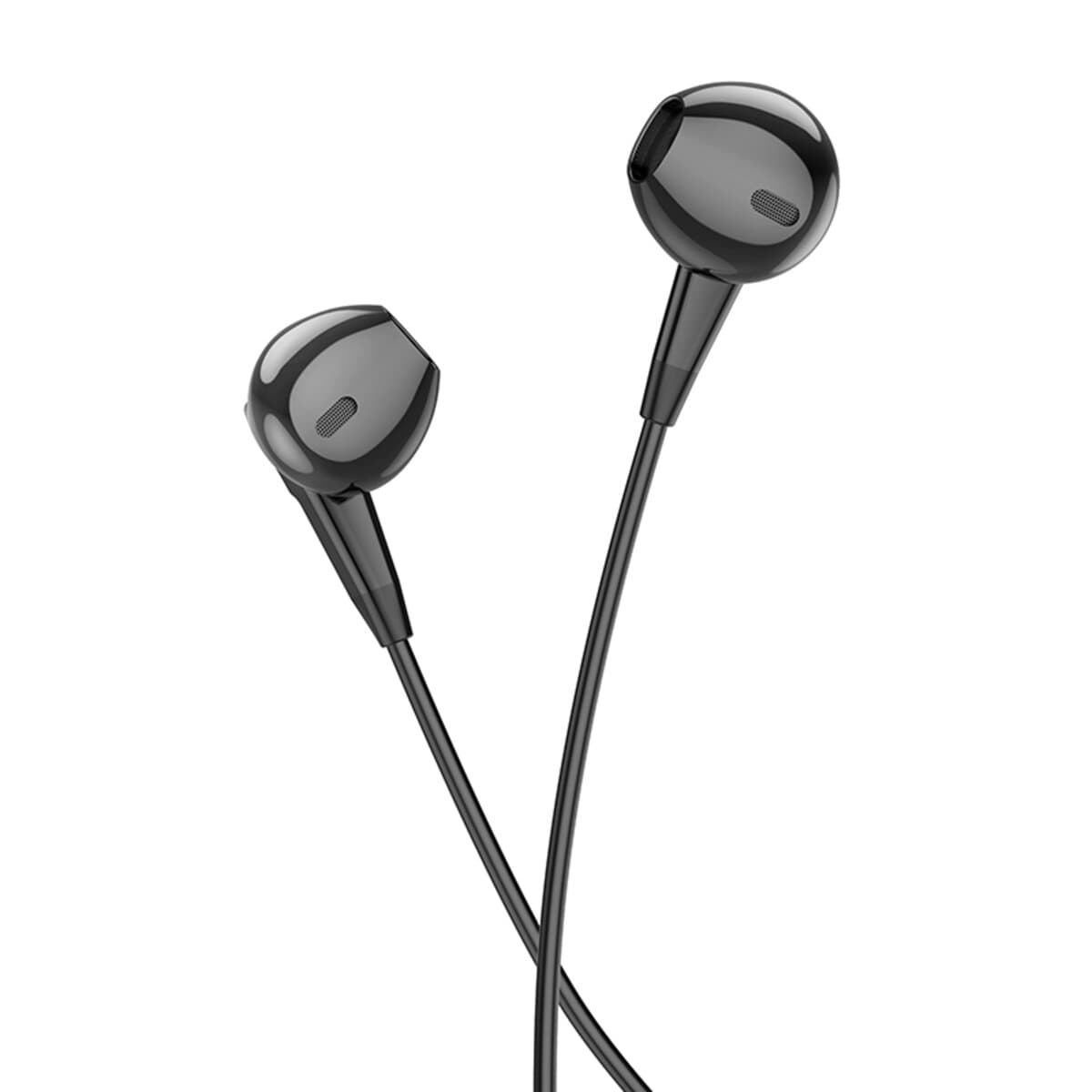 Дротові навушники BOROFONE BM68 Kelly універсальні earphones with mic 3.5мм 1.2м Black (BM68B)