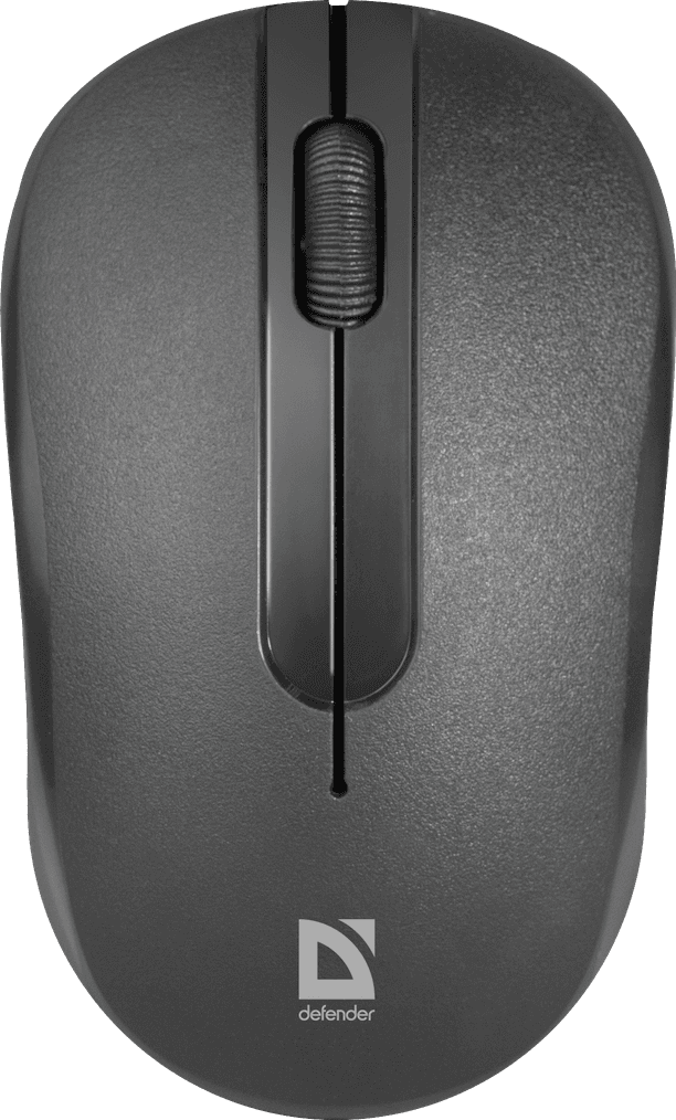 Бездротова мишка Defender Datum MM-285 USB 3 кН 1600 dpi Black (52285)