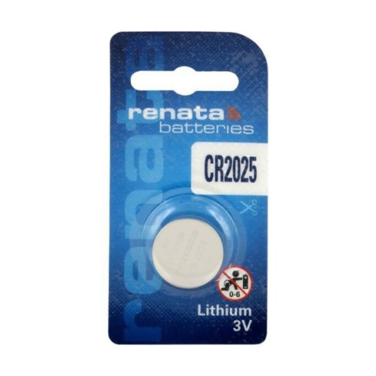 Батарейка Renata CR2025 Lithium 3V 1шт