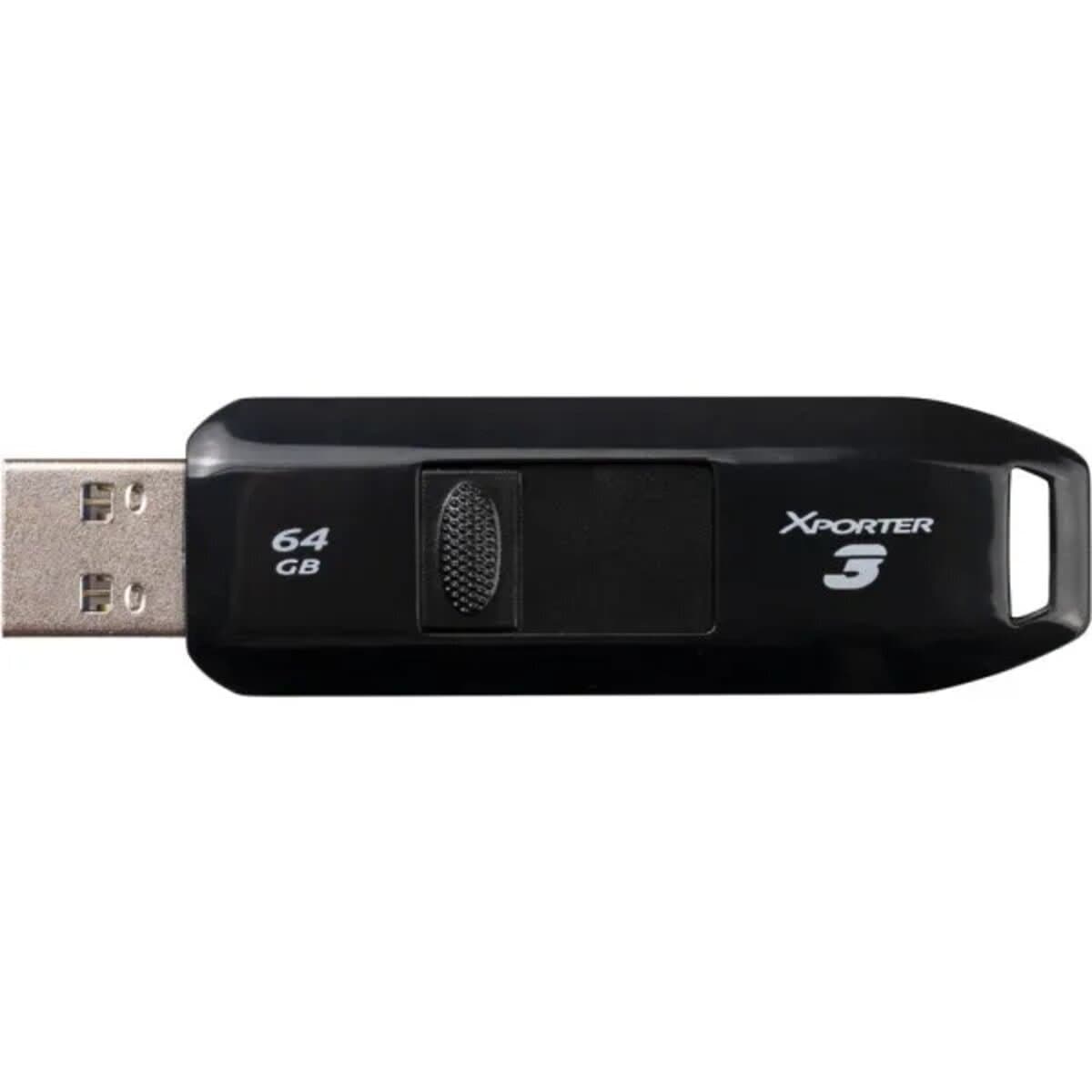 Флеш память флешка Xporter 3 64GB Patriot USB 3.2 Black (PSF64GX3B3U)