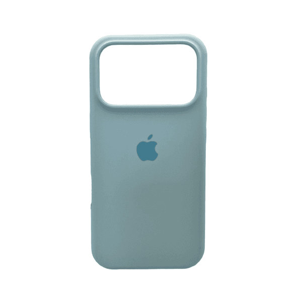 Защитный чехол-накладка Silicone Full Case AA Open Cam для Apple iPhone 17 Pro Mist Blue (FullOpeAAi17P-27)