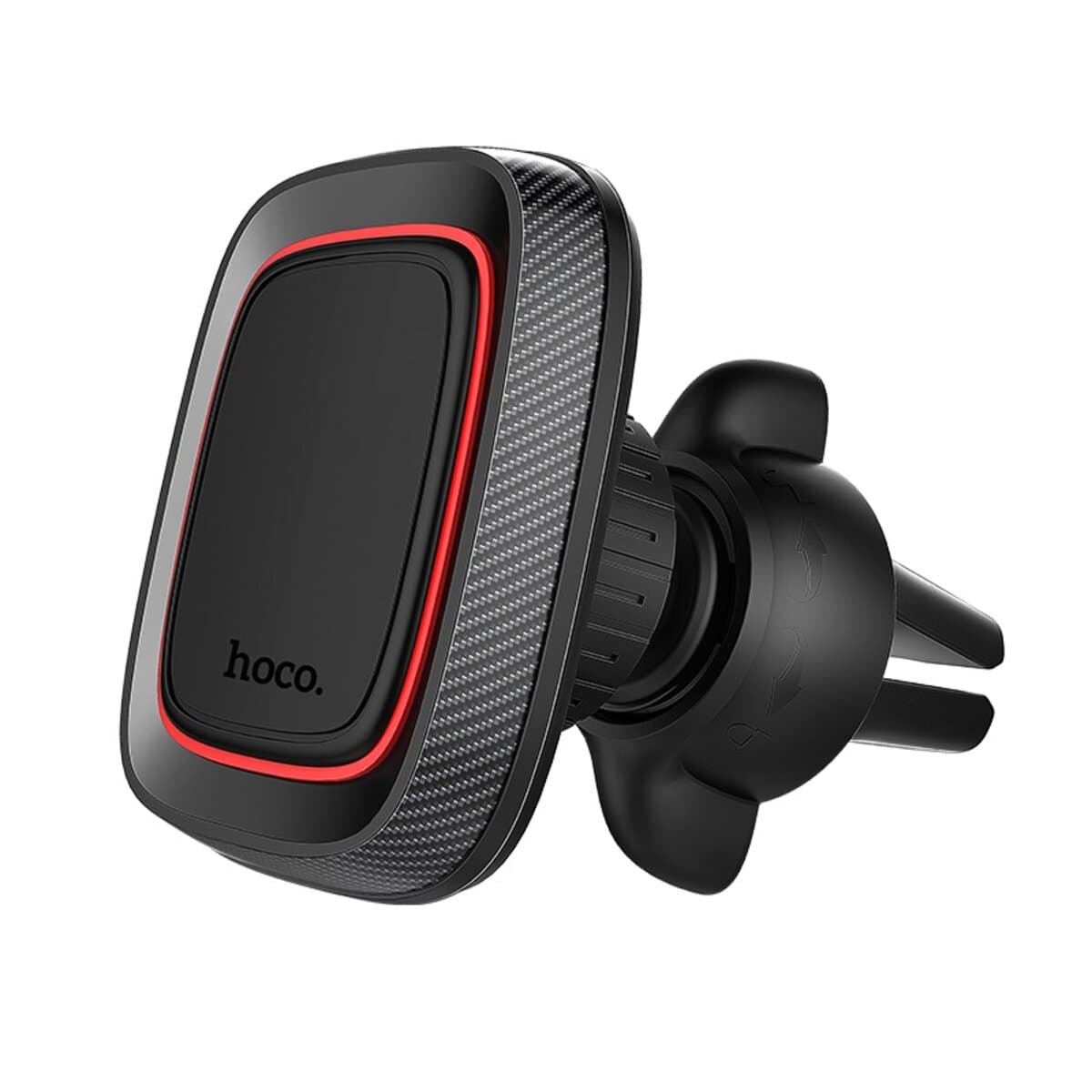 Тримач для телефона автотримач HOCO CA23 Lotto series magnetic air outlet holder Black
