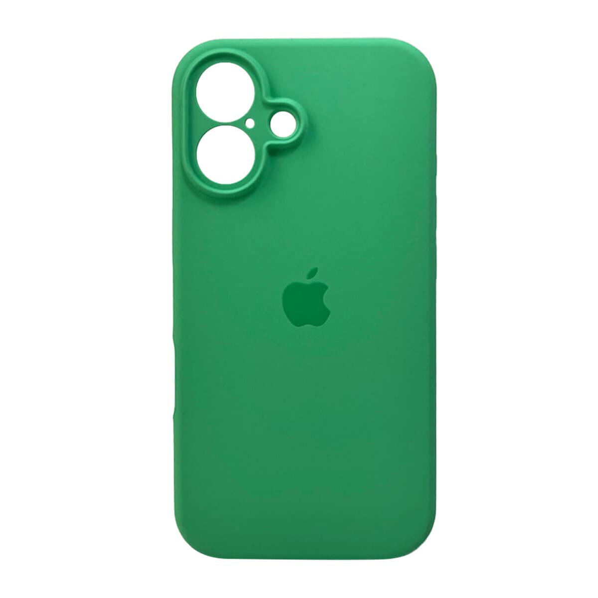 Захисний чохол-накладка Silicone Full Case AA Camera Protect для Apple iPhone 16 Spearmint (FullAAi16-30)