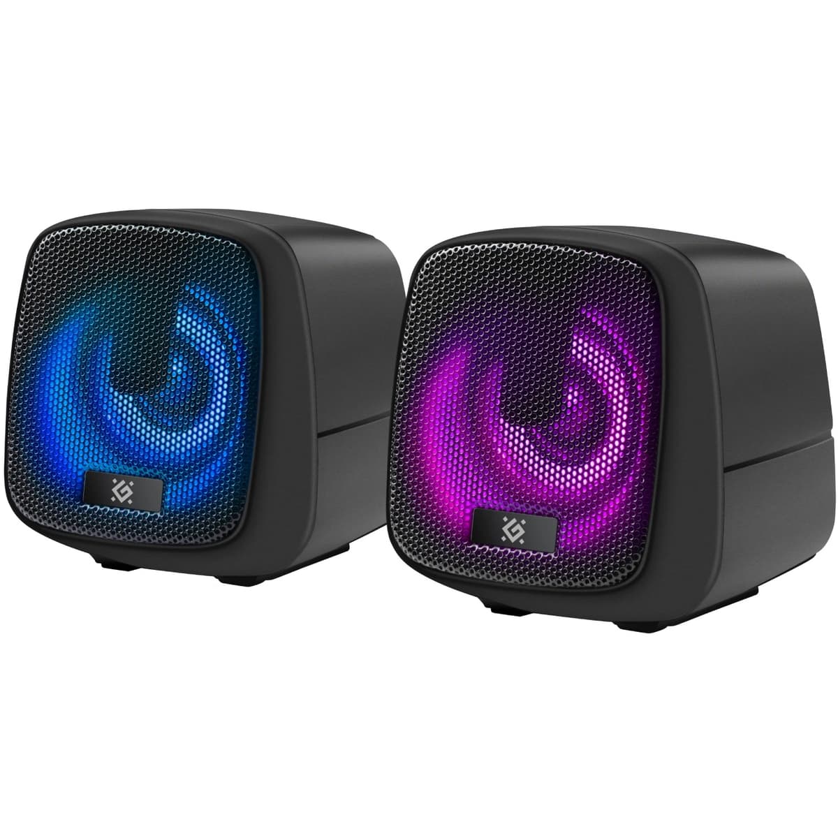 Комп'ютерні колонки Defender J2 2.0 6W підсвічування USB Black (65962)