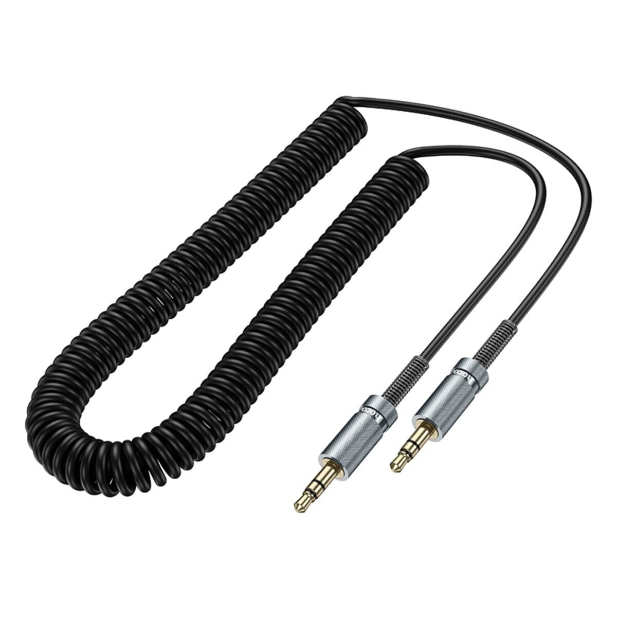 Аудіокабель HOCO UPA31 Cindy spring audio cable AUX 3.5мм to 3.5мм Black