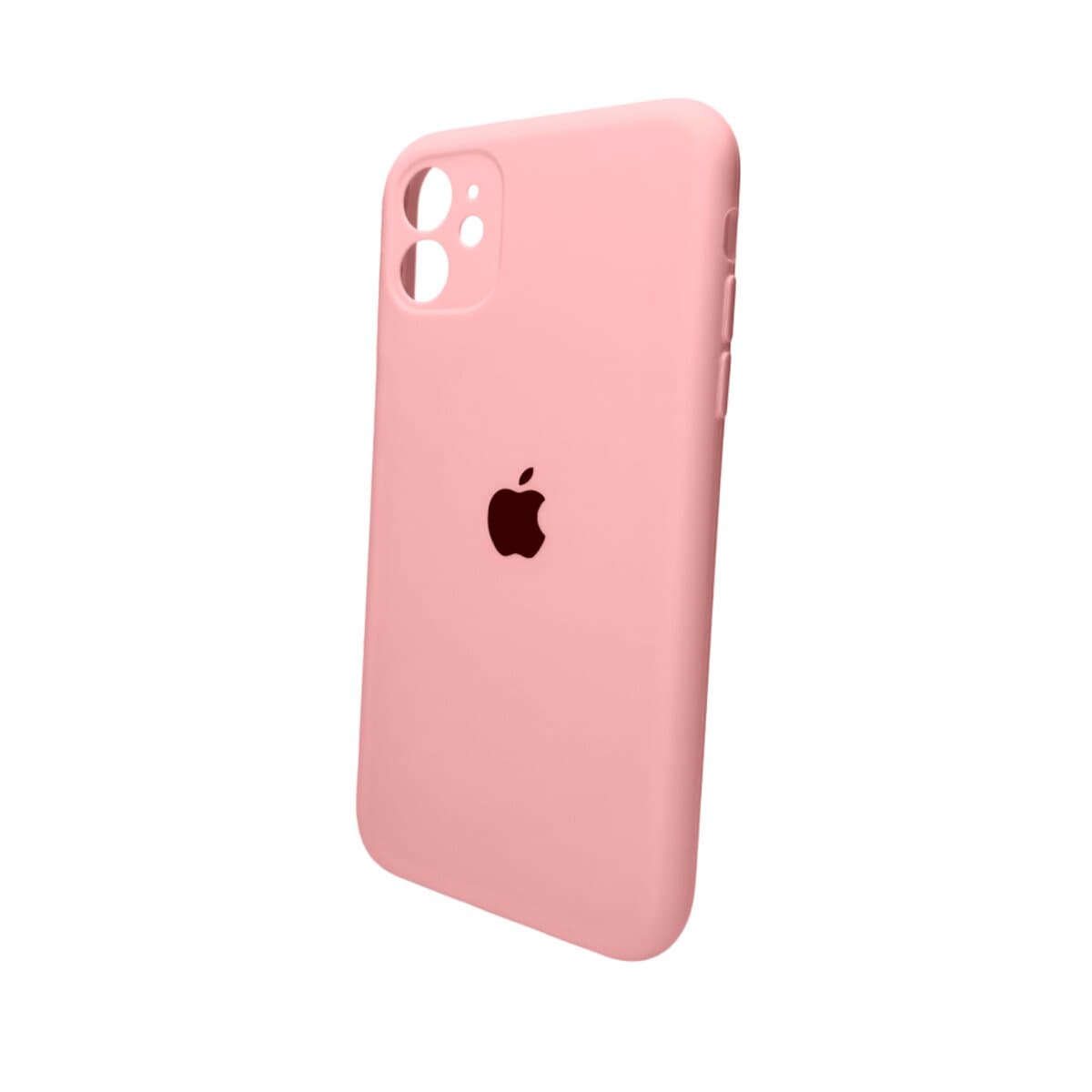 Защитный чехол-накладка Silicone Full Case AA Camera Protect for Apple iPhone 11 Pink (FullAAKPi11-41)