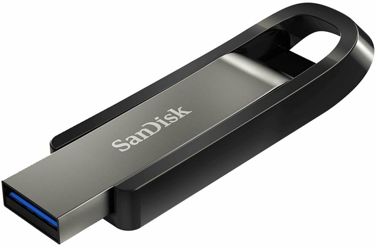 Флеш пам'ять флешка SanDisk Extreme GO 256Gb USB 3.2 R-400Mb/s W-240Mb/s Black (SDCZ810-256G-G46)