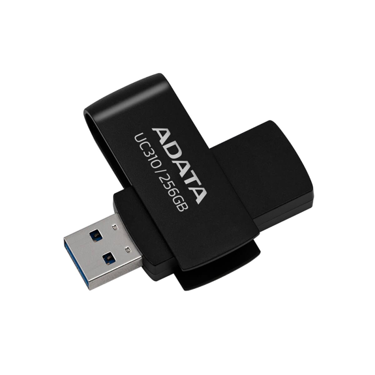 Флеш память флешка A-DATA UC310 256Gb USB 3.2 Black (UC310-256G-RBK)