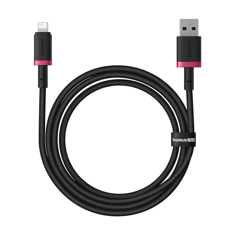 Кабель Baseus Dura Series Fast Charging Cable USB to Lightning 2.4A 1m Black (P10377801U01-01)