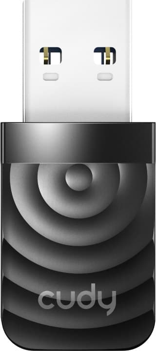 Wi-Fi адаптер Cudy WU1300S AC1300 Wi-Fi USB 3.0 Adapter 2.4 ГГц/5 ГГц Black (WU1300S)