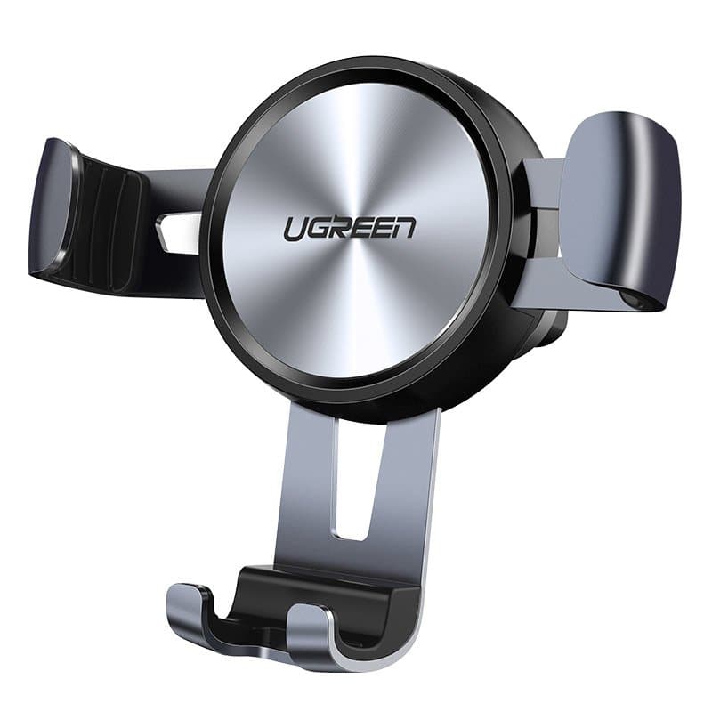 Автомобільне кріплення тримач для смартфона Ugreen LP130 Gravity 4.7-6.5" на грати Grey (50564)