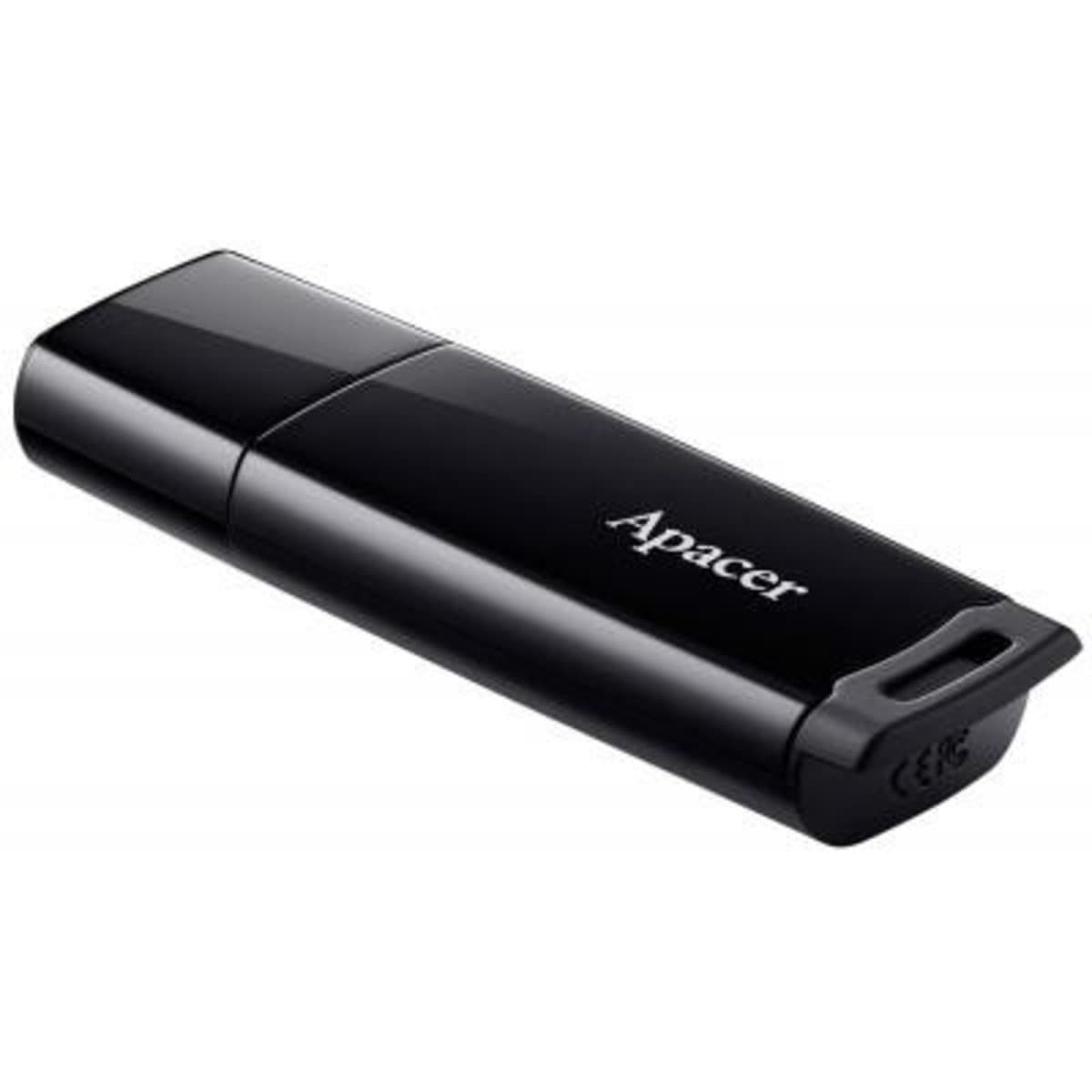 Флеш пам'ять флешка Apacer AH336 64Gb USB 2.0 Black (AP64GAH336B-1)