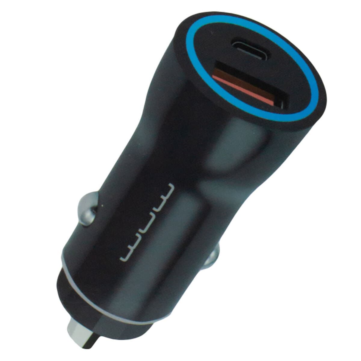 Автомобільний зарядний пристрій WUW C146 PD20W+QC3.0 3A Black