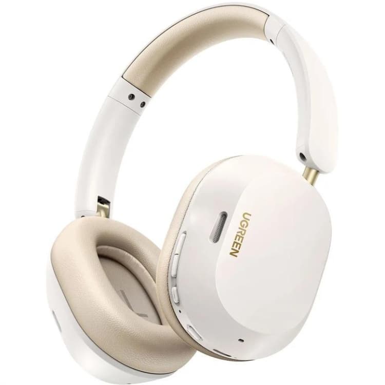 Бездротові навушники UGREEN HP203 HiTune Max5C Hybrid ANC BT5.4 Wireless Headphones (White) (35758)