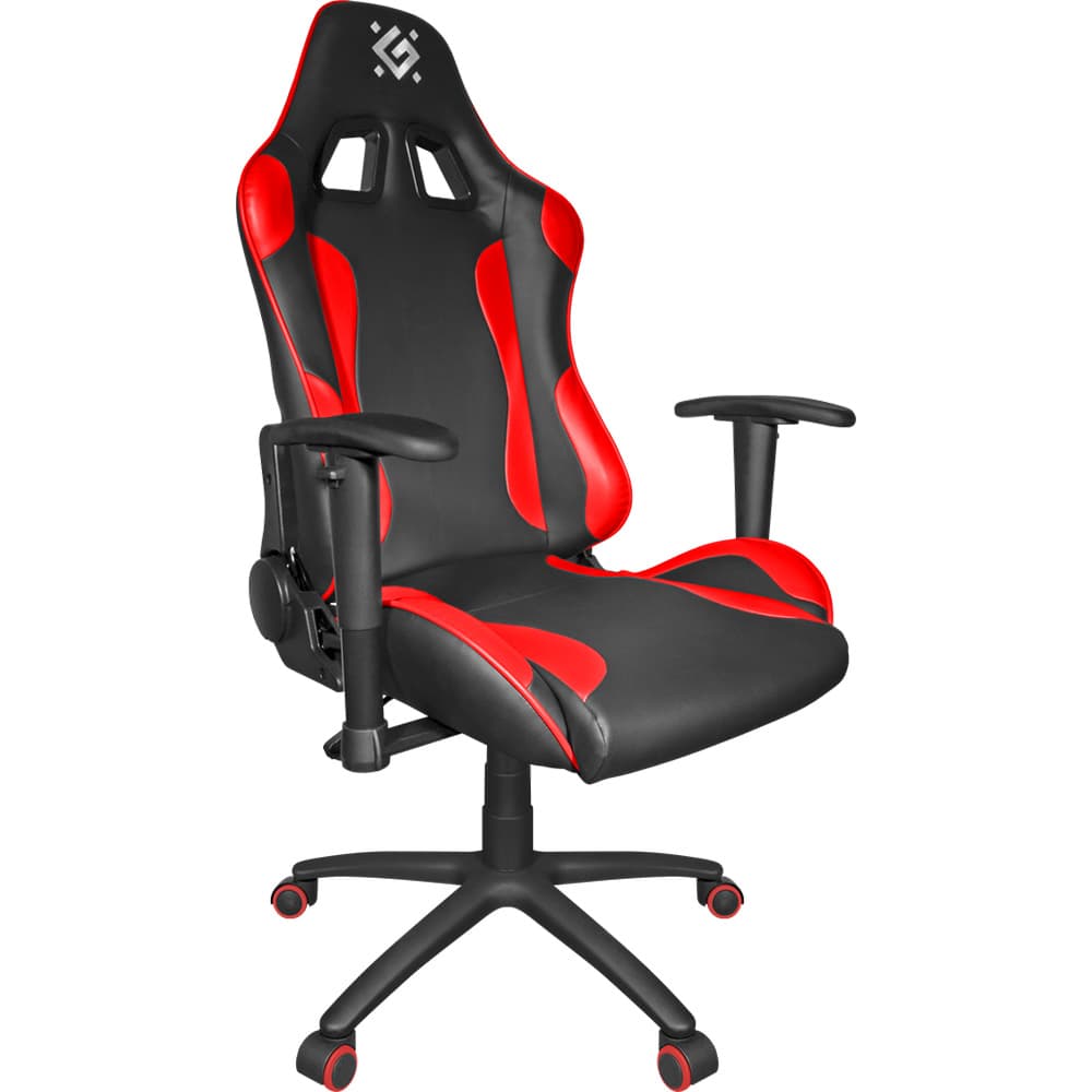 Ігрове крісло Defender Devastator CT-365 PU Клас 4 до 150кг Black-Red (64365)