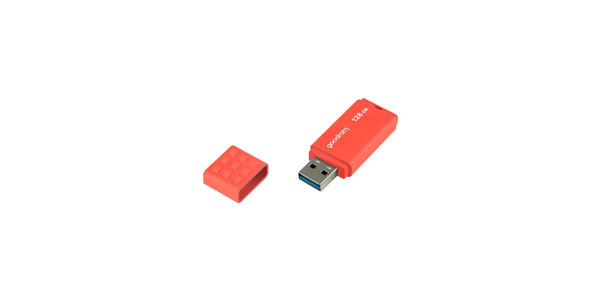 Флеш пам'ять флешка GoodRAM UME3 128GB USB Flash USB 3.0 Orange (UME3-1280O0R11#)