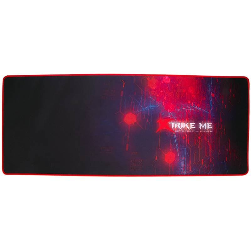 Игровая поверхность коврик для мышки XTRIKE ME MP-206 770x295x3mm Black-Red