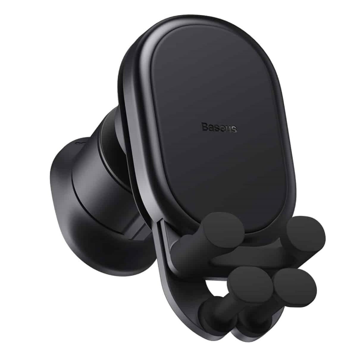 Держатель для телефона автодержатель Baseus Stable Gravitational Wireless Charging Car Mount Pro 15W Air Outlet Version Black (SUWX030001)