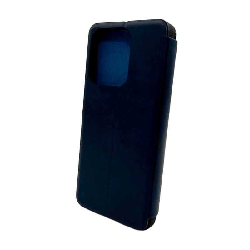 Захисний чохол-книжка Leather Premium для Xiaomi Redmi Note 14s 4G (Europe version) Blue (LPRRmNt14sBlue)