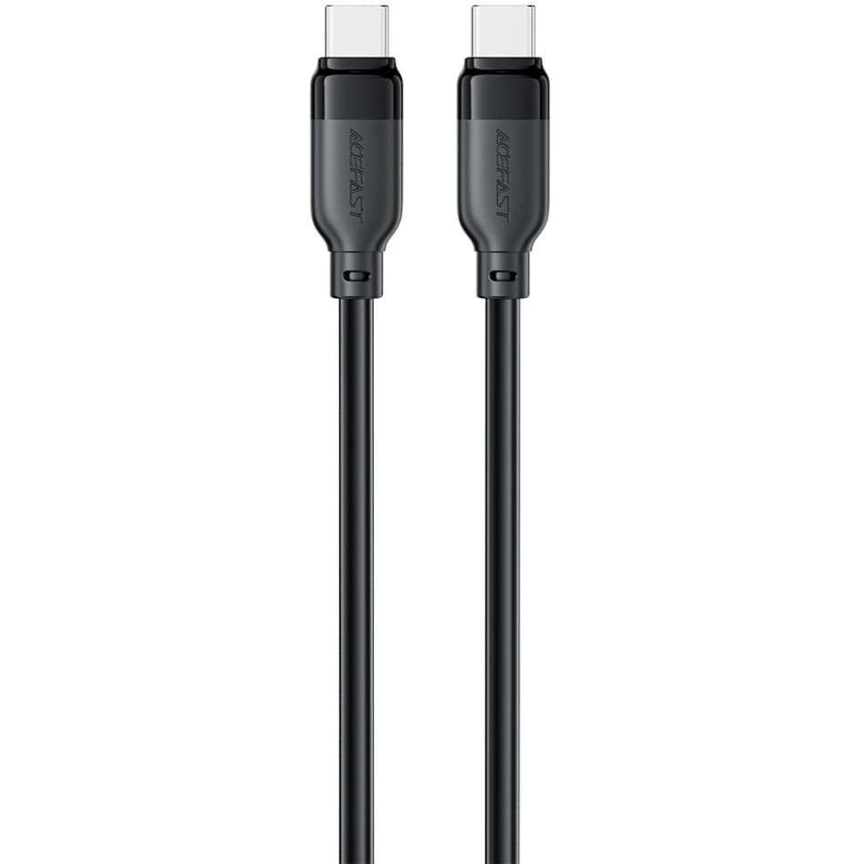 Кабель Acefast C16-03 USB 2.0 Type-C to Type-C M-M 1.2 м 60W TPE Black