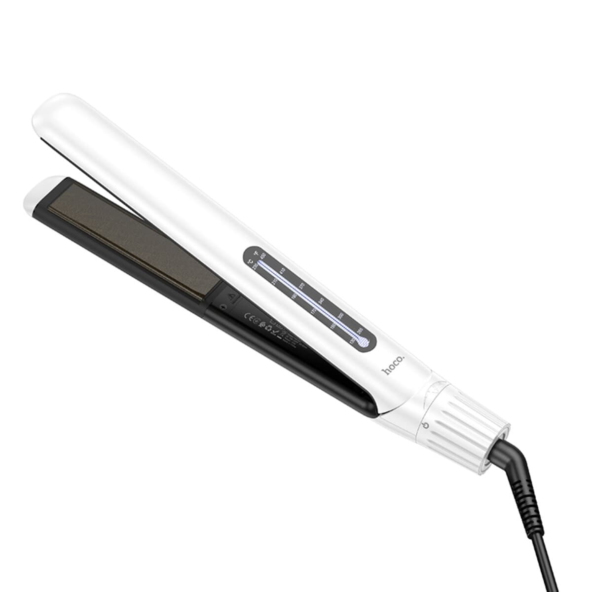 Выпрямитель для волос плойка Hoco HP41 Straight and curly hair dual-purpose hair straightener EU White