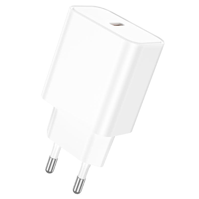 Зарядное устройство BOROFONE BA71A Power single Port PD20W charger 1.67A White
