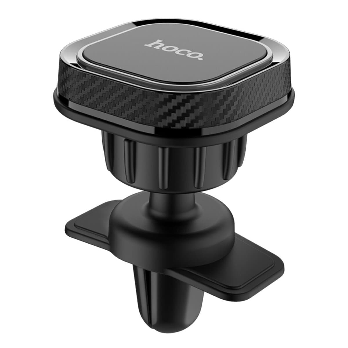 Автомобільний тримач автотримач HOCO CA52 Intelligent air outlet in-car holder Black-Gray