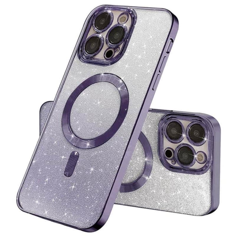 Защитный чехол-накладка Cosmic CD Shiny Magnetic для Apple iPhone 15 Pro Deep Purple (CDSHIiP15PDeepPurple)