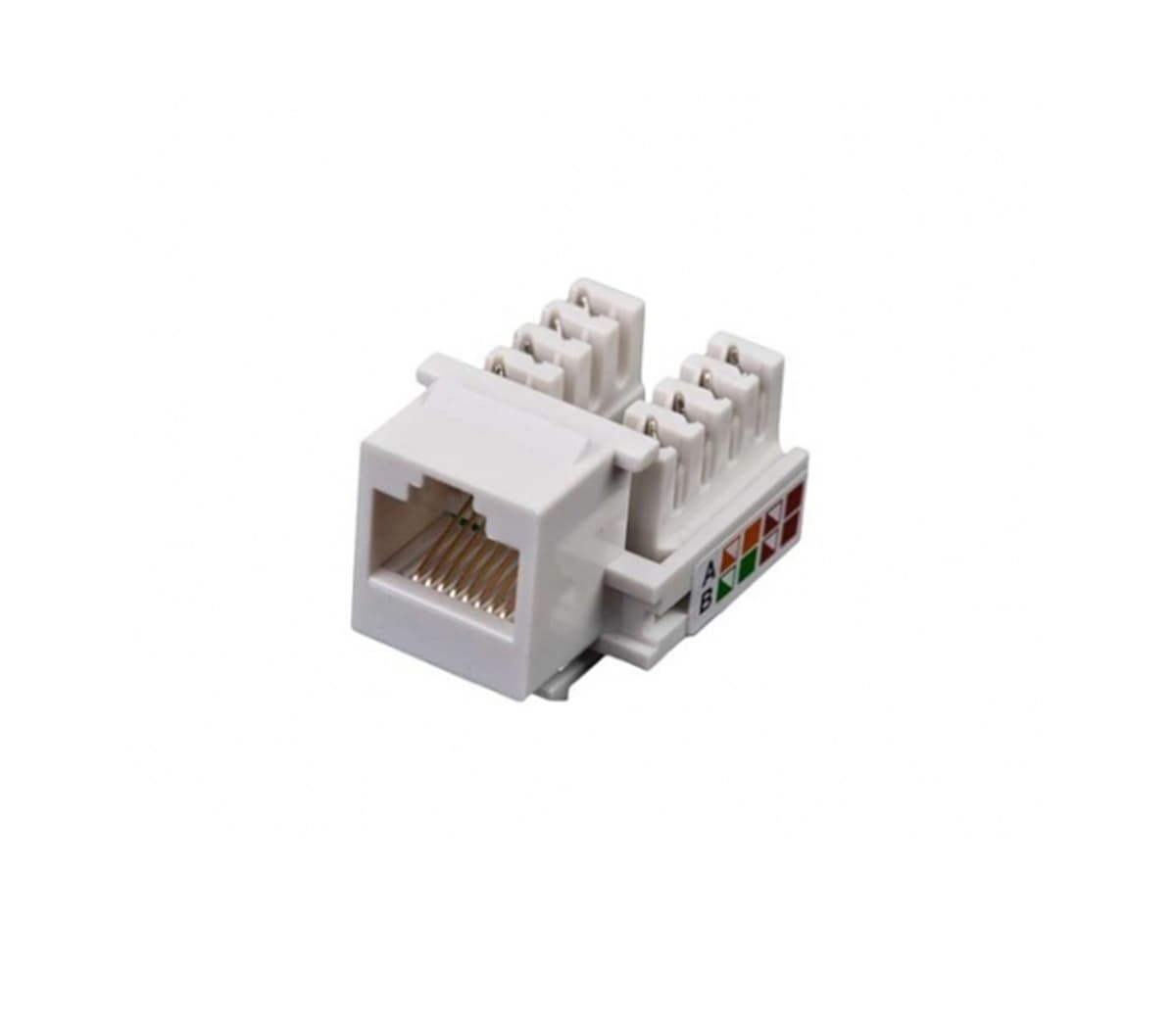 Мережевий модуль KD-LJ3-01 UTP RJ12 KeyStone White