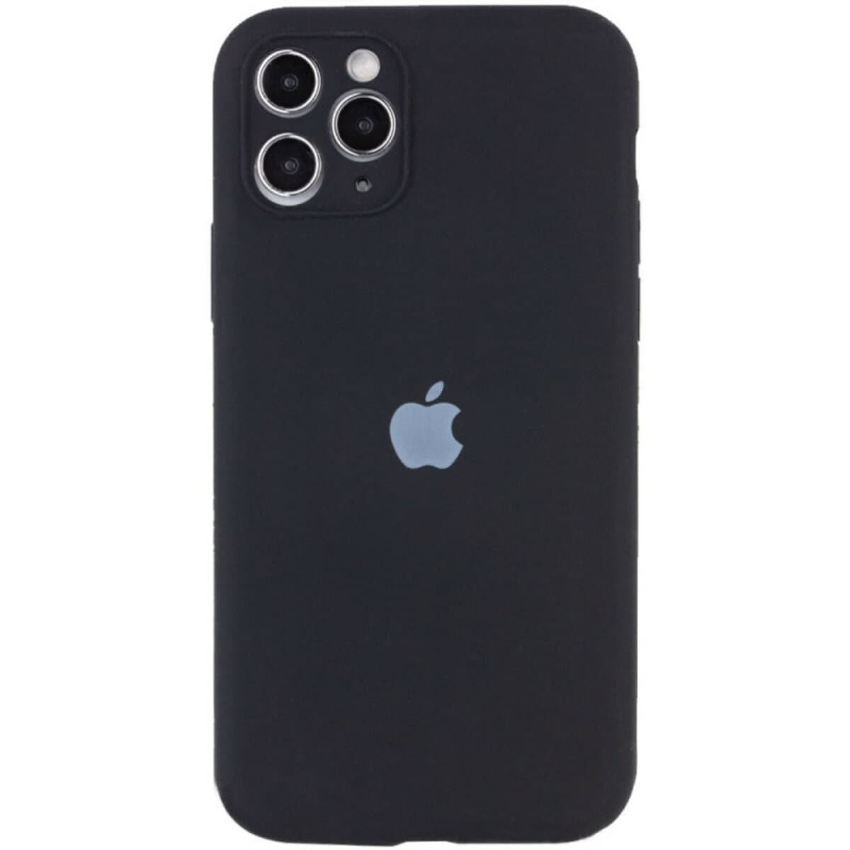 Защитный чехол-накладка Silicone Full Case AA Camera Protect for Apple iPhone 11 Pro Max Black (FullAAi11PM-14)