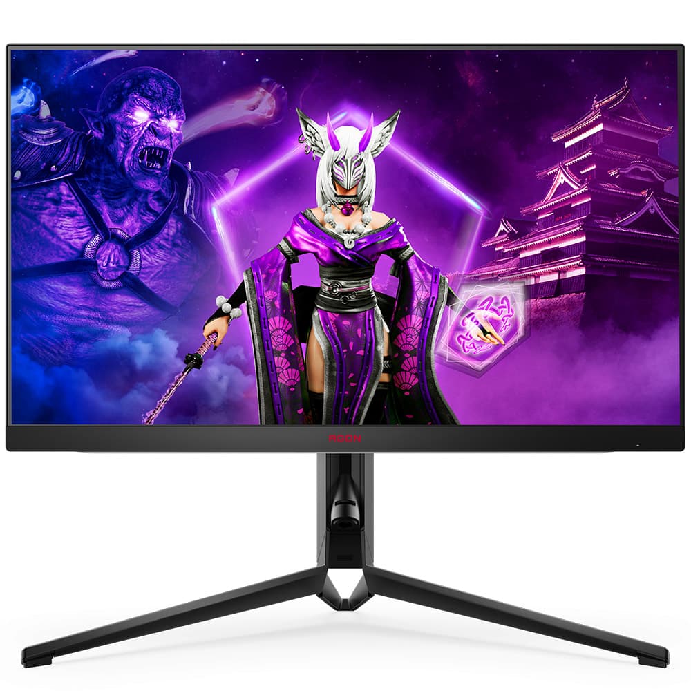 Монітор AOC AGON AG274QZM TFT 27" QHD IPS 240Гц 1 мс 2xHDMI USB-C DP USB-hub HAS Pivot колонки Black (AG274QZM)