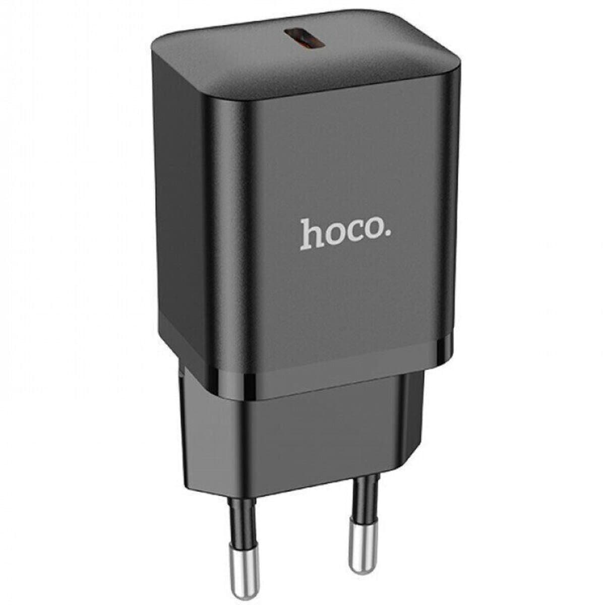 Зарядний пристрій HOCO N27 Innovative single port PD20W 1xType-C charger Black