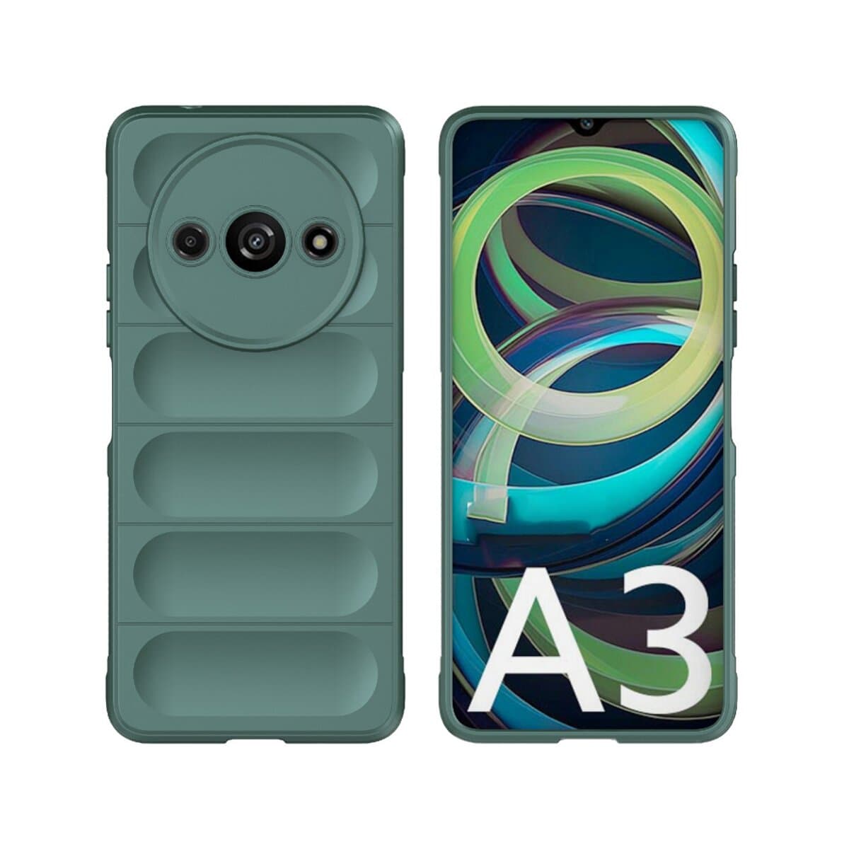 Захисний чохол-накладка Cosmic Magic Shield для Xiaomi Redmi A3 4G Dark Green (MagicShXiA3Green)
