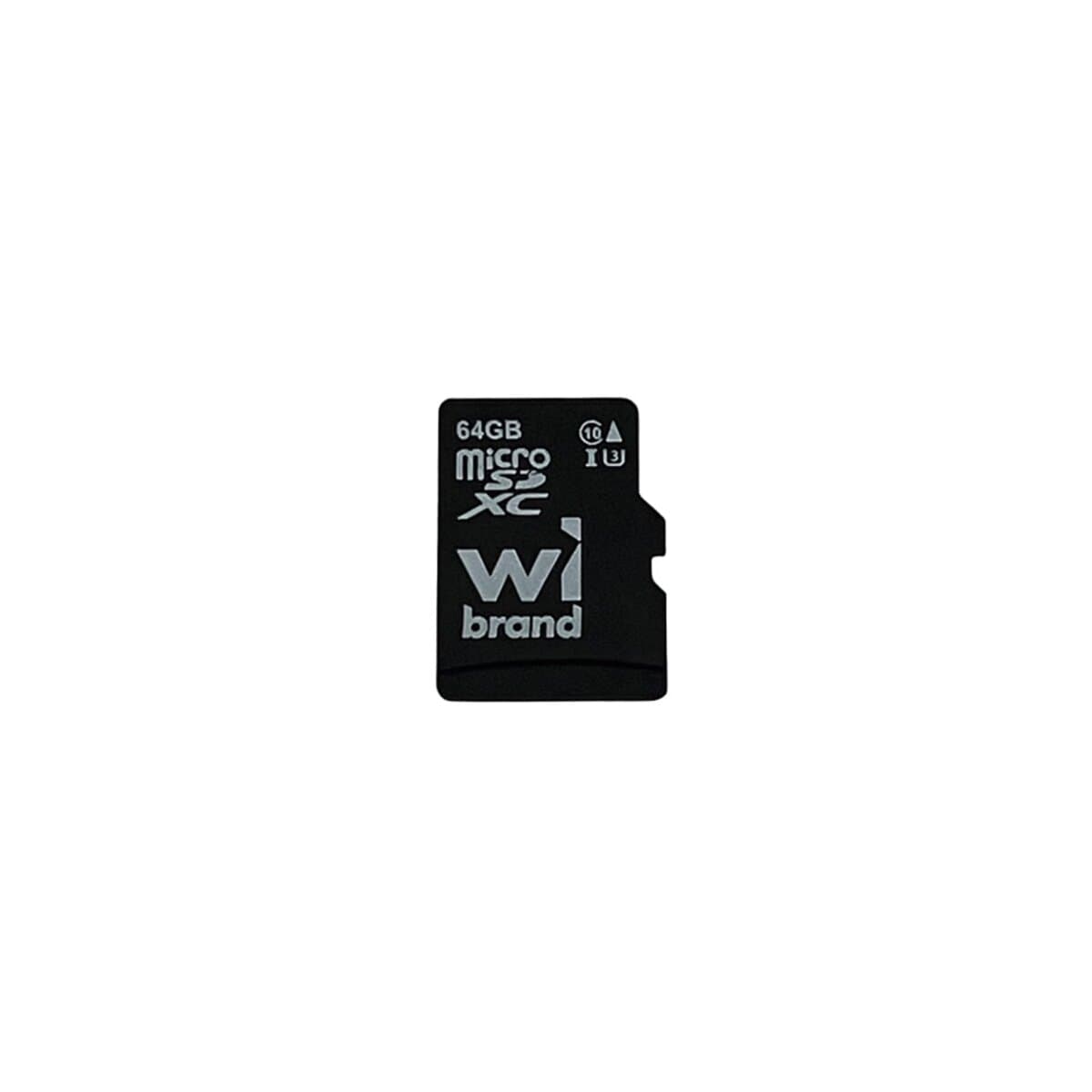 Карта памяти Wibrand microSDXC UHS-1 U3 64Gb class 10 (WICDXU3/64GB)