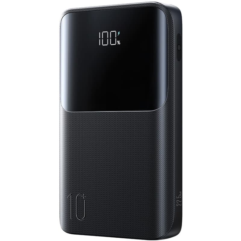 Powerbank павербанк УМБ Joyroom 10000mAh 22.5W PD QC3.0 2xUSB USB-C In/Out Micro USB in Black (JR-QP191)